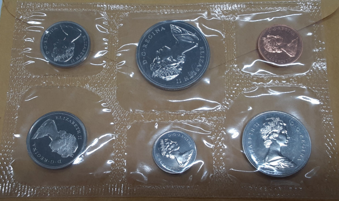 1970 Canada Mint Set- Proof Like- Uncirculated Coin Set