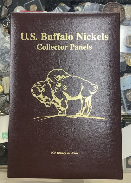 Buffalo Nickel And Stamp Complete Collection PCS Stamps & Coins 1913-1938