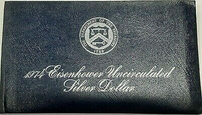1974-S UNC 40% Silver Eisenhower IKE Dollar Coin with Original US Mint Envelope