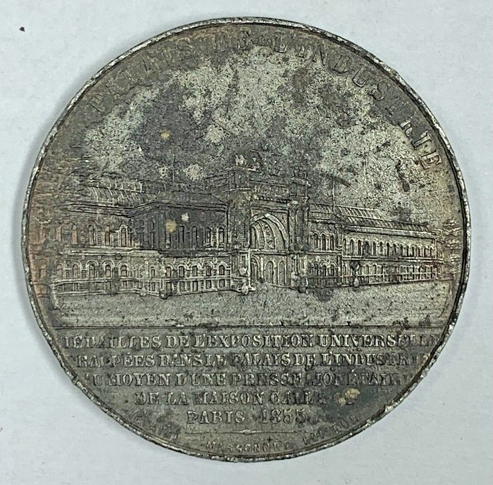1855 Paris Expo Medal