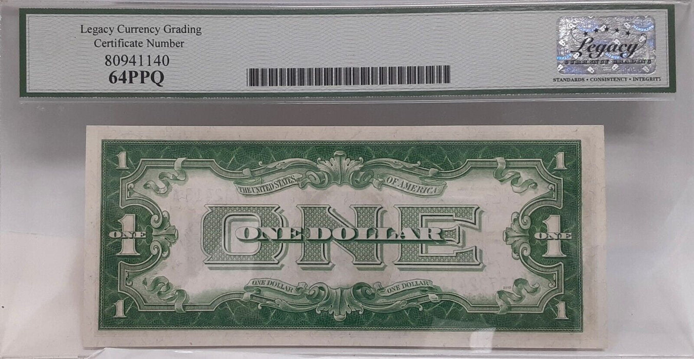 1934 $1 Silver Certificate FR#1606 (BA Block) Legacy Very Choice New 64 PPQ  E