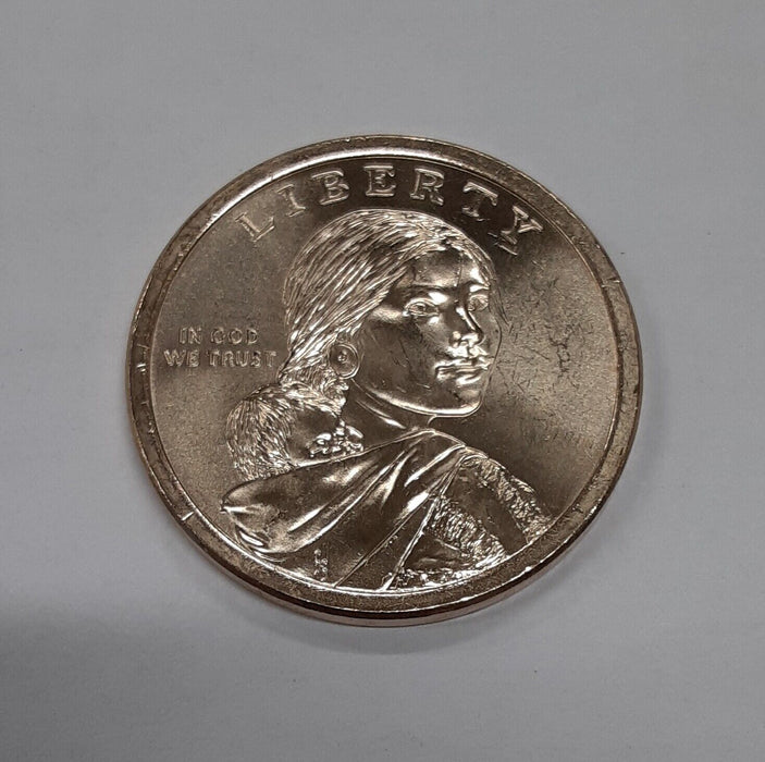 2017-2019 P & D Native American Dollar Mint Set - 6 BU Coins in Littleton Tube