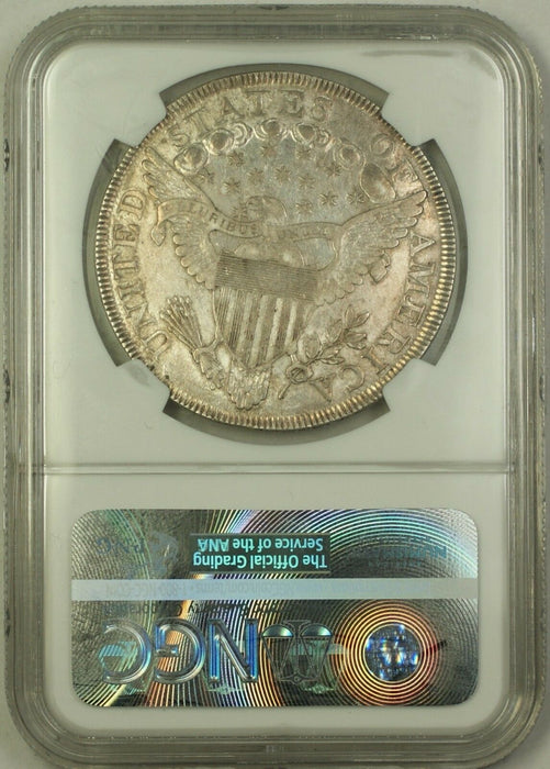 1800 Draped Bust Silver Dollar Coin BB-184 B-12 ANACS AU Details Improperly Clnd