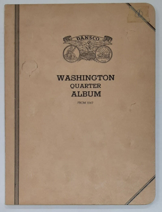 Vintage Dansco Folder No. 10A For Washington Quarters From 1947 -- Used