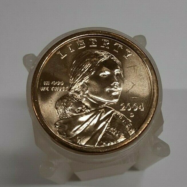 2004-D $1 Sacagawea Dollar BU Roll 25 Coins Native American