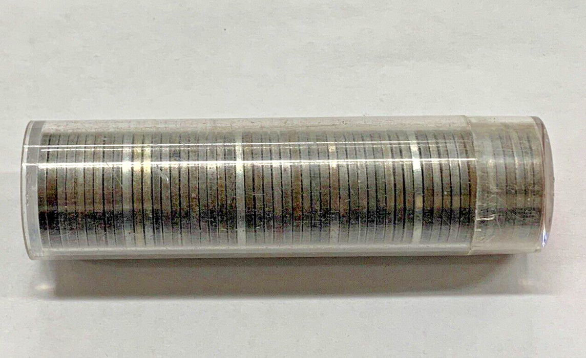 1943-S Lincoln Steel Wheat Cent AU/UNC Roll-50 Coins (Cleaned)