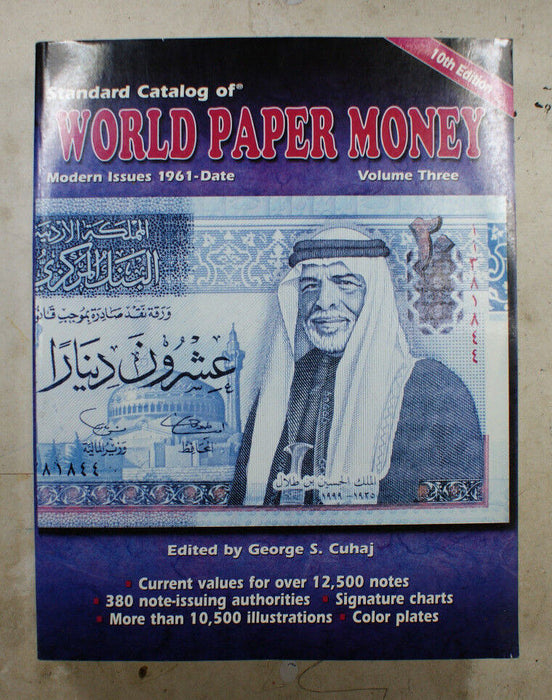 Standard Catalog of World Paper Money Mondern Issues 1961-Date 10th Edition