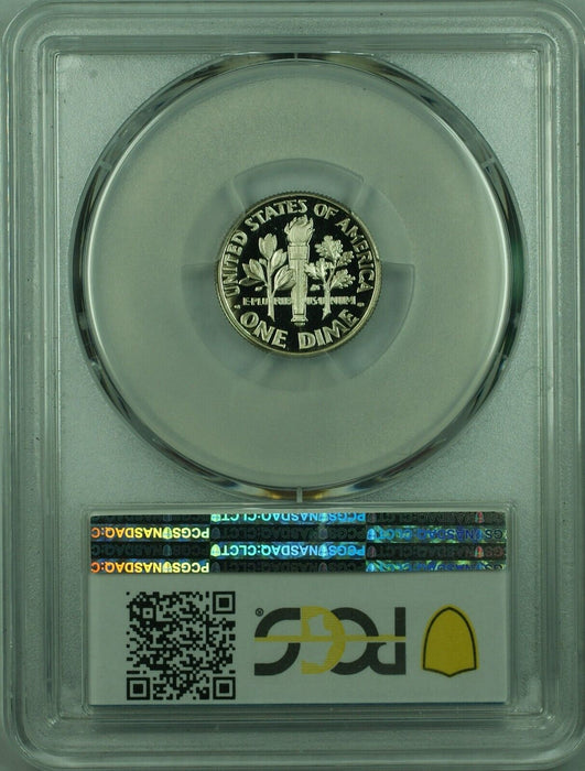 1989-S Roosevelt Clad Dime 10c Coin PCGS PR-69 DCAM Deep Cameo  (44)