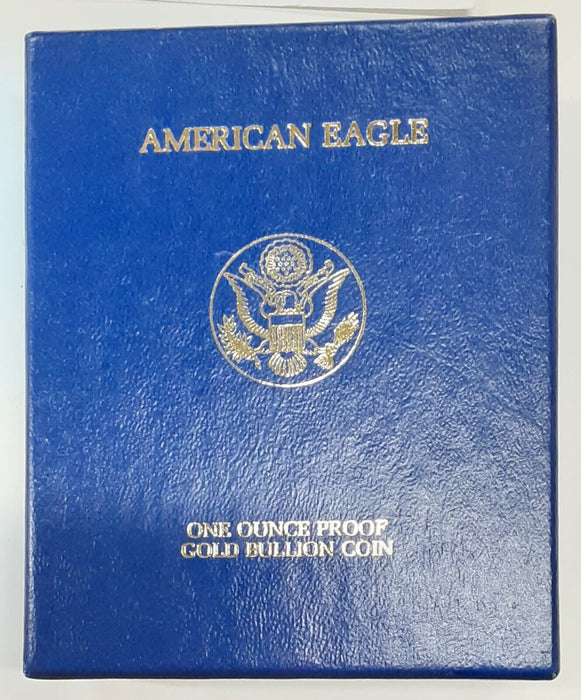 1996-W American Eagle Gold 1 Oz Proof Coin in Mint Box w/COA