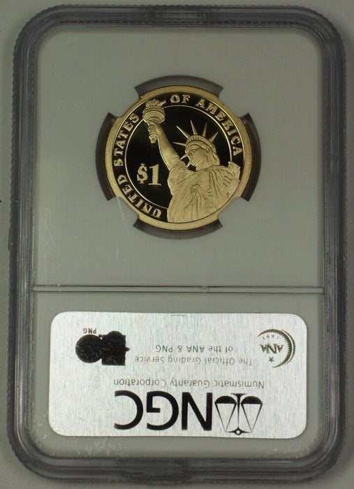 2008-S US Martin Van Buren Presidential Dollar Coin $1 NGC PR-69 Ultra Cameo