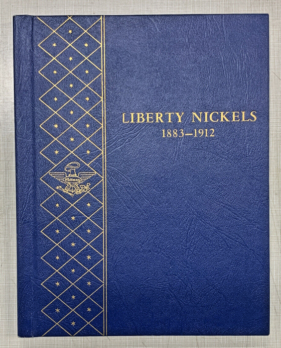 1883-1912 Liberty V Nickel Complete Set-Whitman Deluxe Album (A)