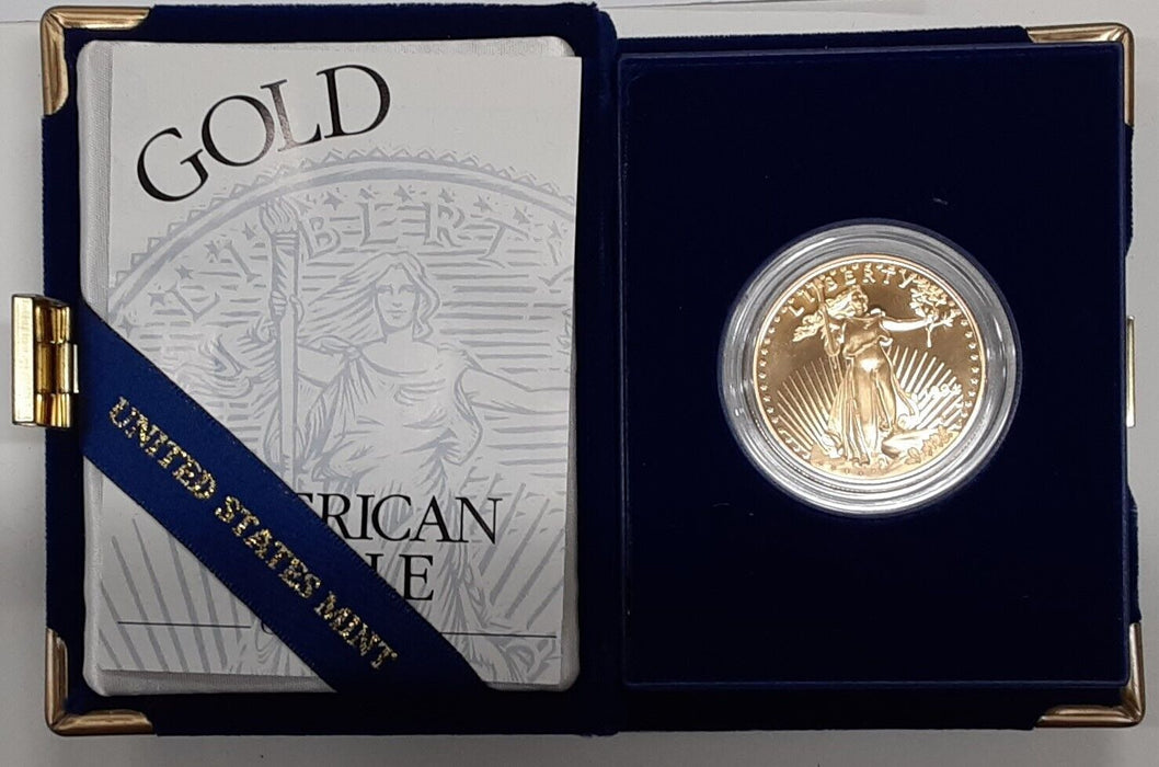 1994-W American Eagle Gold 1 Oz Proof Coin in Mint Box w/ COA