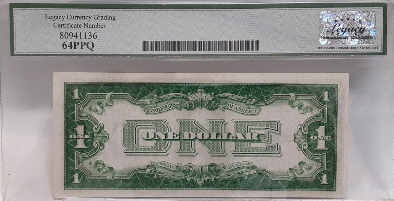 1934 $1 Silver Certificate FR#1606 (BA Block) Legacy Very Choice New 64 PPQ  H