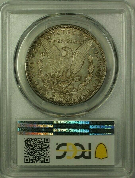 1881-S Morgan Silver Dollar Coin PCGS MS-62 Toned Proof Like (21)