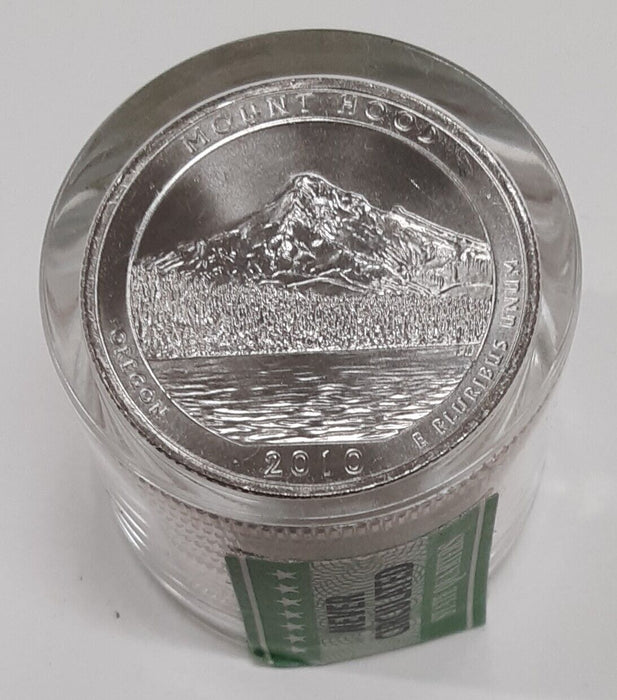 2010 MT. Hood ATB Quarters - 12 BU Coins in Sealed Danbury Mint Roll