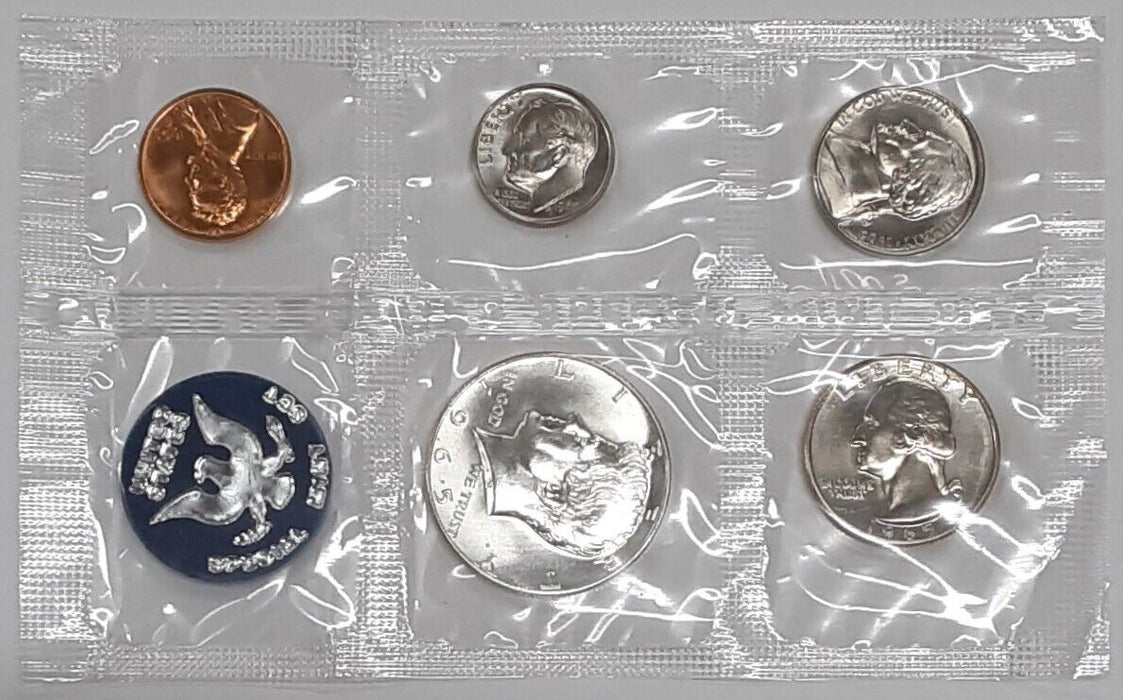 1965 Special Mint Set, Brilliant Uncirculated US Coins - No Envelope