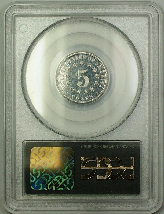 1869 Shield Nickel Pattern Gem Proof 5c Coin PCGS PR-65 OGH J-688 Judd WW
