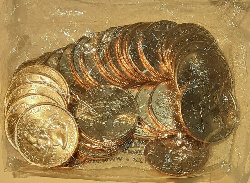 35 Coin P&D Statehood Quarter Set (1999-2005) UNC in Littleton Packaging
