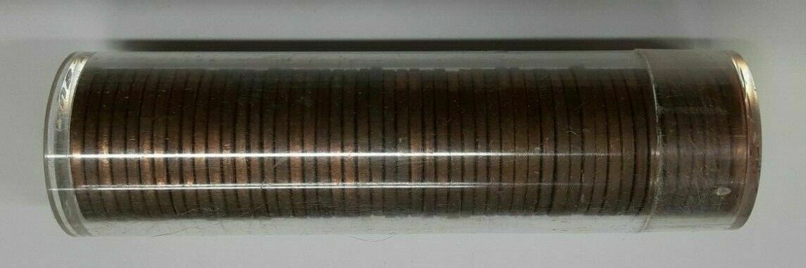 1961 United States UNC Roll Of Lincoln Cents 50 Coins Total in Tube
