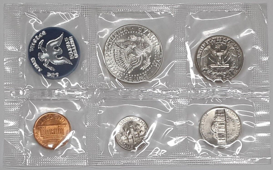 1965 Special Mint Set, Brilliant Uncirculated US Coins - No Envelope