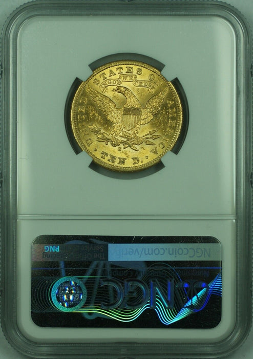 1901-S Liberty Head Eagle $10 Gold Coin NGC UNC Details-Obverse Cleaned