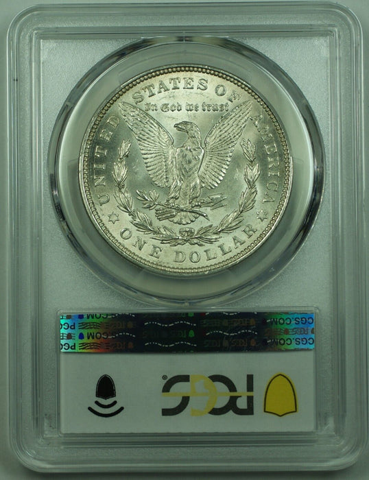1921 Morgan Silver $1 Dollar Coin PCGS MS 63 (4) A