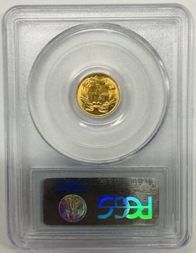 1883 $1 Princess Type 3 Gold Dollar Coin PCGS/CAC MS 65