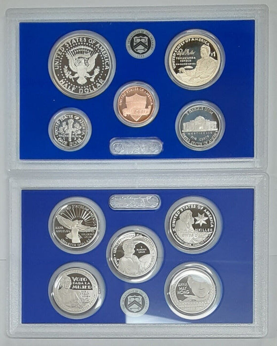 2022-S U.S. Mint 10 Coin Proof Set as Issued in Original Mint Packaging