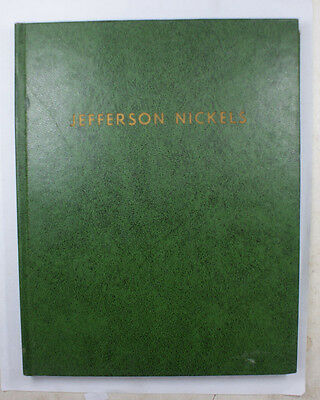 Whitmen Used Empty Coin book Jefferson Nickels Folder 9207