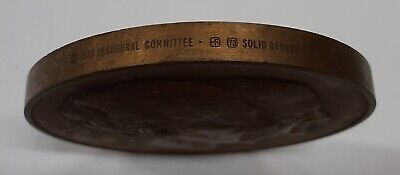 1973 Richard Nixon/Spiro Agnew 2.75" Bronze Inaugural Medal - Used/Stains