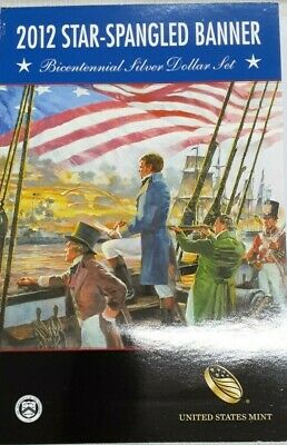 2012 Star Spangled Banner Gem Proof Silver $1 Coin in Original Mint Packaging