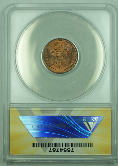 1940 Lincoln Wheat Cent 1C Coin ANACS MS 65 RB (20)