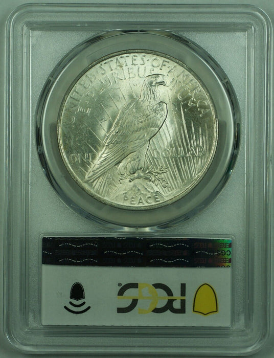 1923 Peace Silver $1 Dollar Coin PCGS MS 64 (17) J