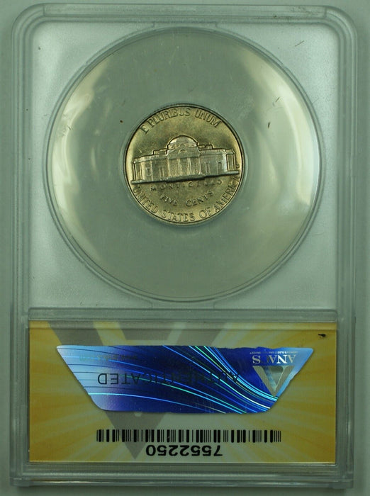 1959-D Jefferson Nickel Toned 5C ANACS MS 65 (52)