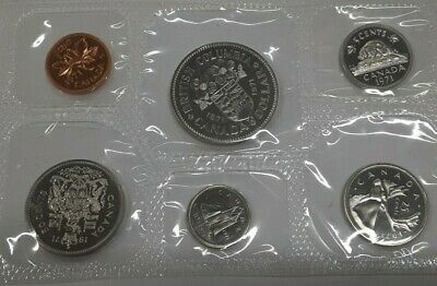 1971 Canada Mint Set- Proof Like- Uncirculated Coin Set