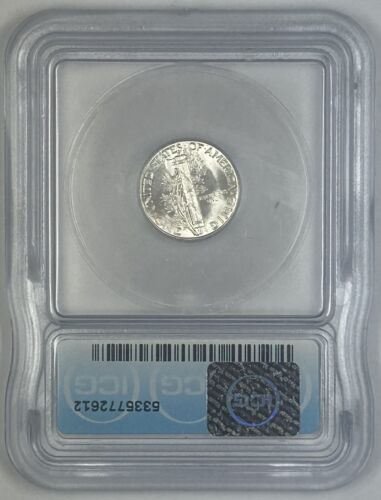 1944 Mercury Silver Dime 10c Coin ICG MS 64 (54) F