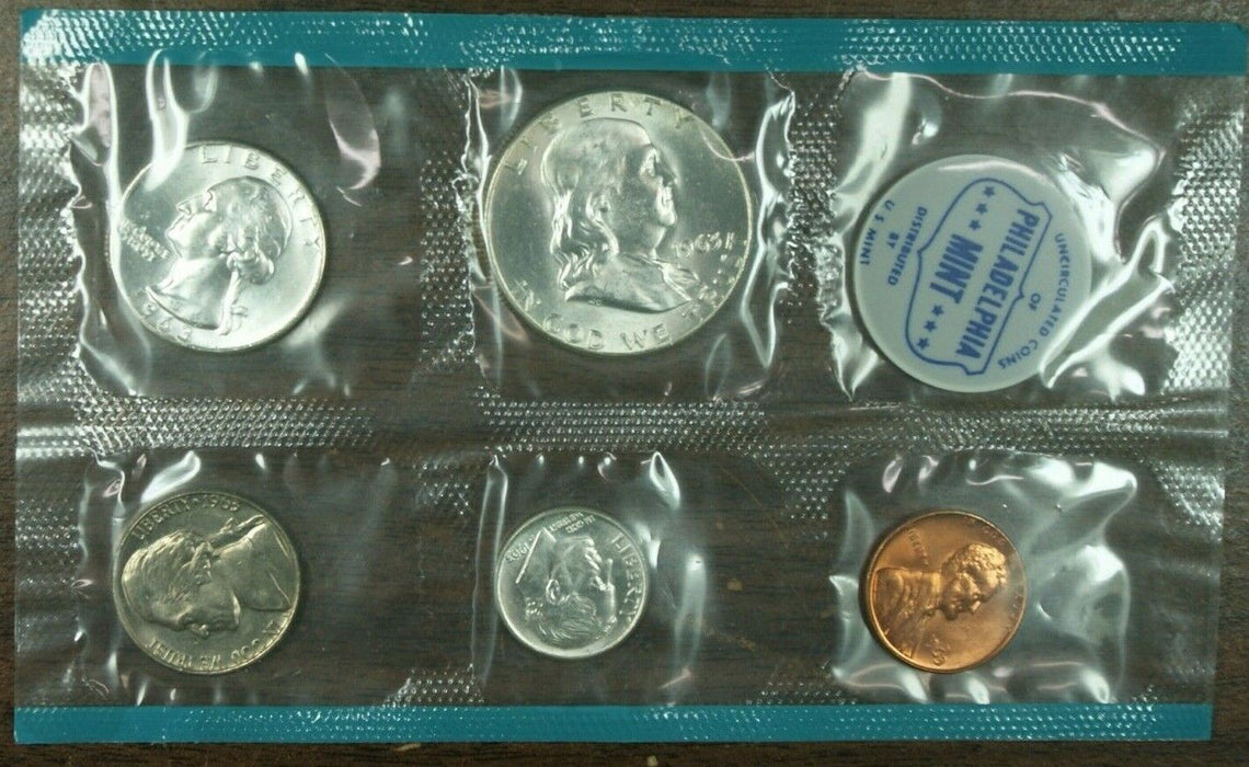 1963 US Mint Set P& D 10 Coin Unc. BU Set *Gem Unc* NO Envelope