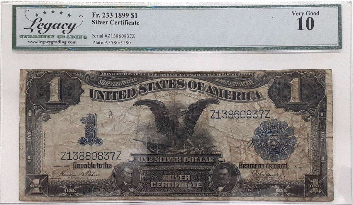 The Black Eagle One Dollar Silver Certificate