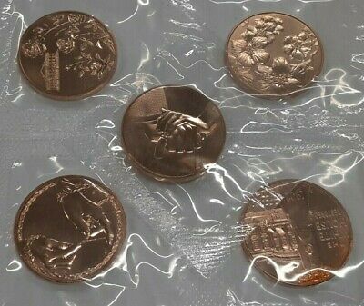 2013 First Spouse US Mint Bronze Medals 5 Piece Set in OGP W/COA
