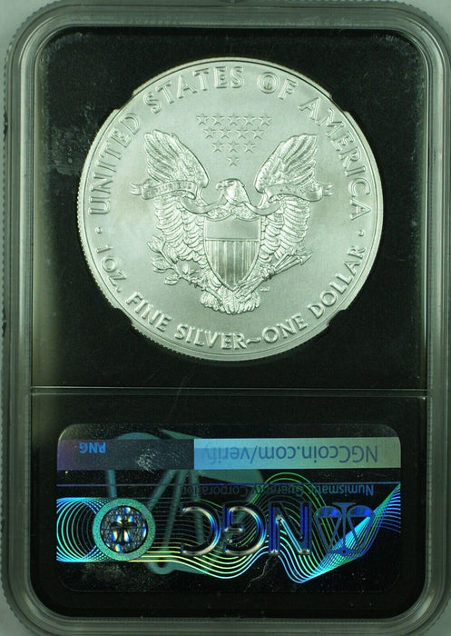 2021 American Silver Eagle $1 Coin ASE NGC MS 70 J.M. Mercanti Signed (49) C