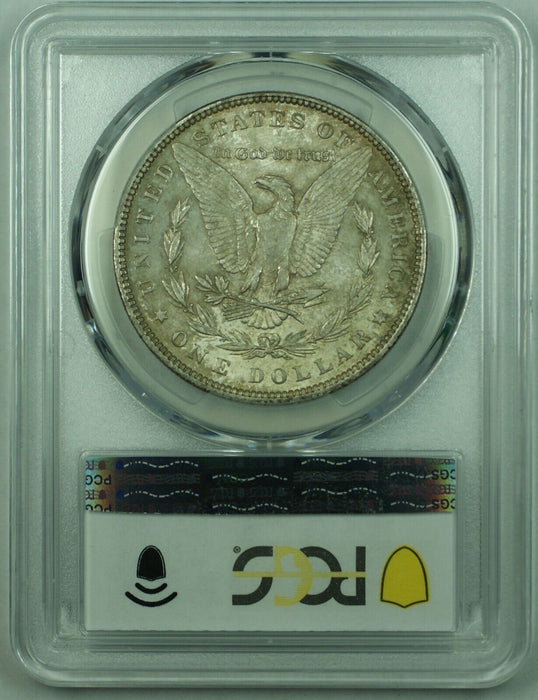 1898 Morgan Silver $1 Dollar Toned Coin PCGS MS 63 (8) A