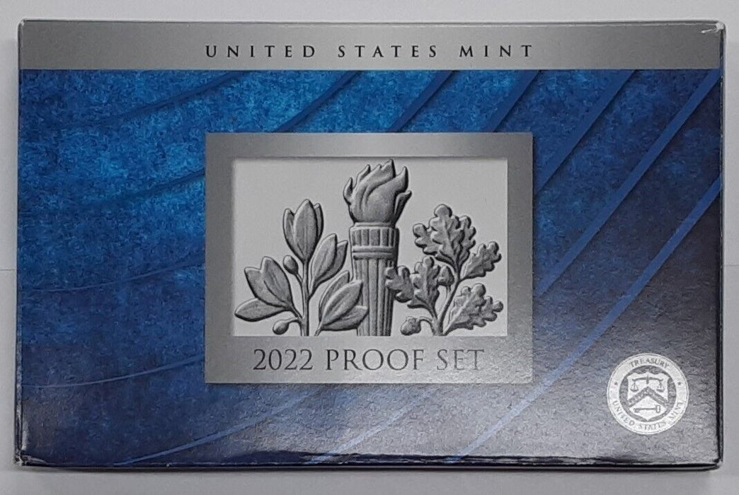 2022-S U.S. Mint 10 Coin Proof Set as Issued in Original Mint Packaging