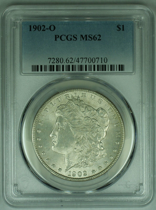 1902-O Morgan Silver $1 Dollar Coin PCGS MS 62 (8) B
