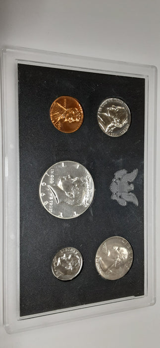 1968-S US Mint Proof Set 5 Gem Coins W/40% Silver Half No Box