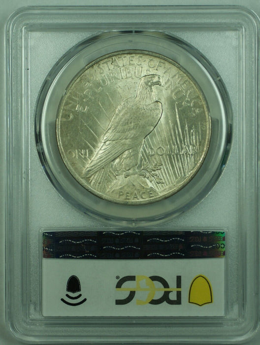 1923 Peace Silver $1 Dollar Coin PCGS MS 62+ (17) A