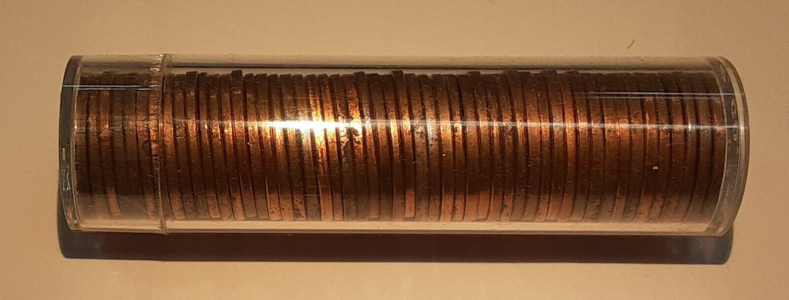 1967 United States Roll Of BU Lincoln Cents - 50 Coins Total in Tubes