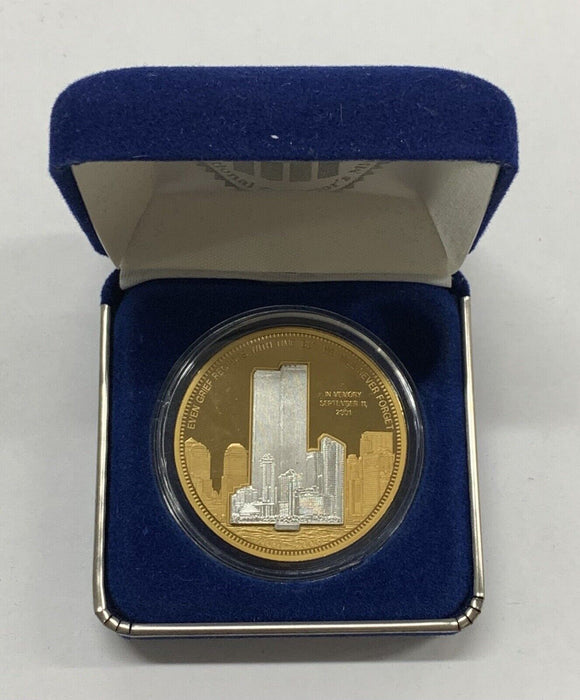 World Trade Cent 5Th Anniversary Commemorative Medal W/Box