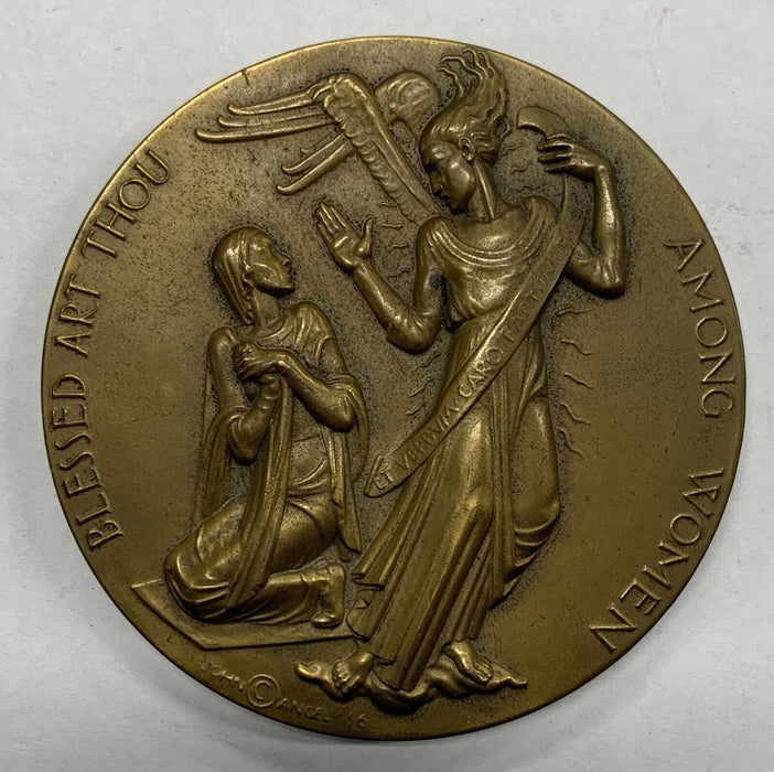 Society Of Medalists 53rd Issue Adam And Eve Medal 3”- 4 OZ