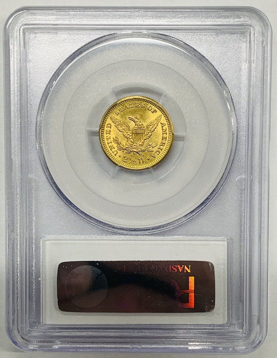 1907 $2.50 Liberty Head Quarter Eagle Gold Coin PCGS MS 65 (A)