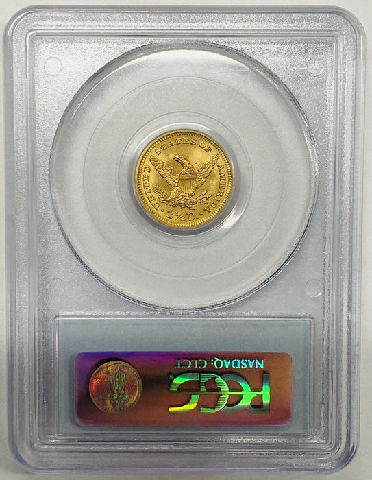 1907 $2.50 Liberty Head Quarter Eagle Gold Coin PCGS MS 65 (D)